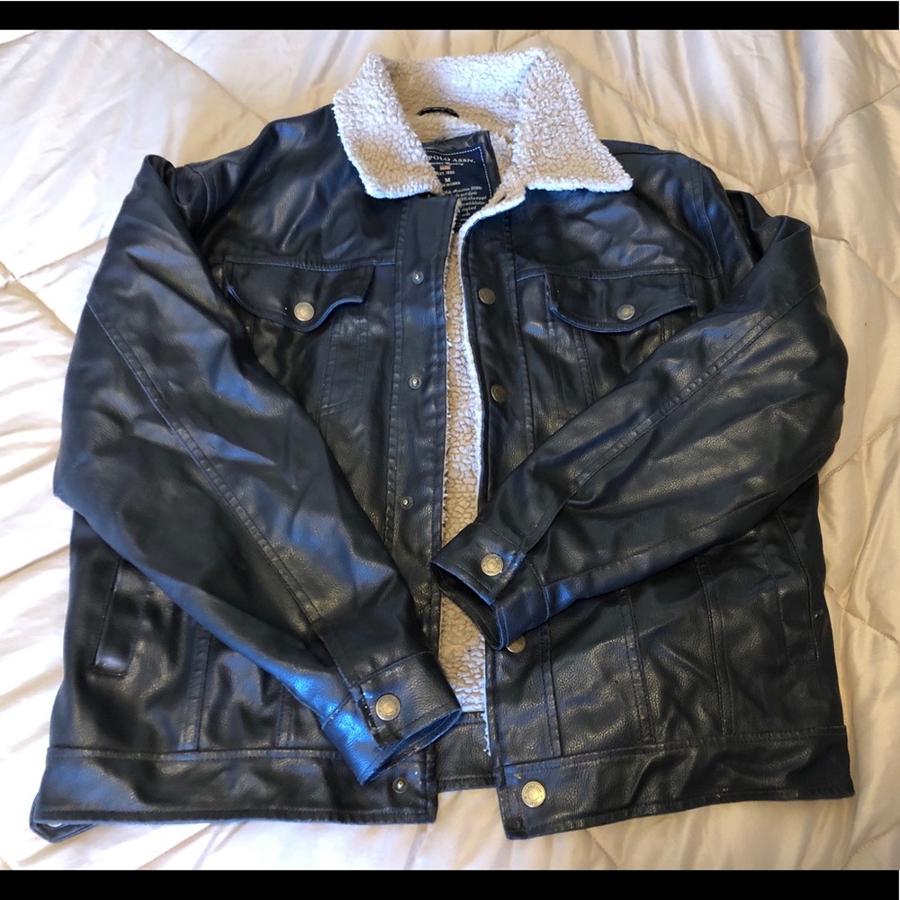 U.S. Polo Assn Men’s Leather Jacket
